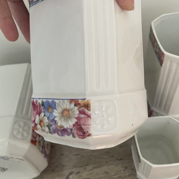 Vintage MZ Altrohlau Czechoslovakia CMR coffe Tea Canister set kerag Carlsbad - Picture 11 of 16